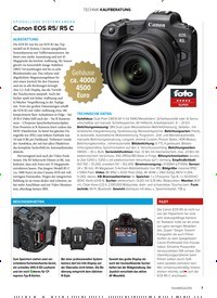 Titelbild der Ausgabe 121/2023 von Canon EOS R5/ R5 C. Zeitschriften als Abo oder epaper bei United Kiosk online kaufen.