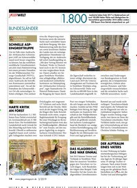 Titelbild der Ausgabe 30/2019 von BUNDESLÄNDER. Zeitschriften als Abo oder epaper bei United Kiosk online kaufen.