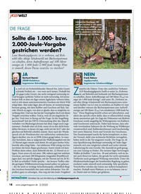 Titelbild der Ausgabe 30/2020 von DIE FRAGE: Sollte die 1.000- bzw. 2.000-Joule-Vorgabe gestrichen werden?. Zeitschriften als Abo oder epaper bei United Kiosk online kaufen.