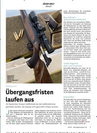 Titelbild der Ausgabe 90/2021 von Afrikanische Schweinepest greift erstmals auf Hausschweine über. Zeitschriften als Abo oder epaper bei United Kiosk online kaufen.