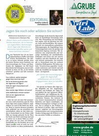 Titelbild der Ausgabe 40/2022 von Jagen Sie noch oder wildern Sie schon?. Zeitschriften als Abo oder epaper bei United Kiosk online kaufen.