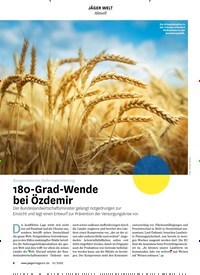 Titelbild der Ausgabe 100/2022 von 180-Grad-Wende bei Özdemir. Zeitschriften als Abo oder epaper bei United Kiosk online kaufen.