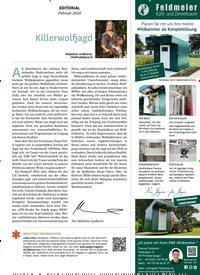 Titelbild der Ausgabe 20/2023 von Killerwolfjagd. Zeitschriften als Abo oder epaper bei United Kiosk online kaufen.