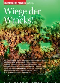 Titelbild der Ausgabe 76/2019 von Faszination Angeln OSTSEE: Wiege der Wracks!. Zeitschriften als Abo oder epaper bei United Kiosk online kaufen.