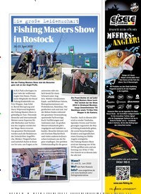 Titelbild der Ausgabe 80/2020 von Die große Leidenschaft Fishing Masters Show in Rostock. Zeitschriften als Abo oder epaper bei United Kiosk online kaufen.