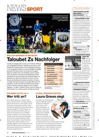 Titelbild der Ausgabe 30/2019 von NEWS SPORT. Zeitschriften als Abo oder epaper bei United Kiosk online kaufen.