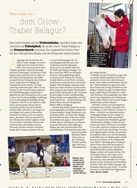 Titelbild der Ausgabe 50/2019 von Was wurde aus……dem Orlow- Traber Balagur?. Zeitschriften als Abo oder epaper bei United Kiosk online kaufen.