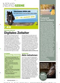 Titelbild der Ausgabe 80/2020 von NEWS SZENE. Zeitschriften als Abo oder epaper bei United Kiosk online kaufen.