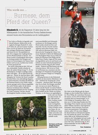 Titelbild der Ausgabe 60/2022 von … Burmese, dem Pferd der Queen?. Zeitschriften als Abo oder epaper bei United Kiosk online kaufen.
