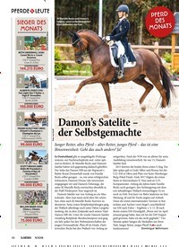 Titelbild der Ausgabe 90/2018 von PFERD DES MONATS: Damon’s Satelite – der Selbstgemachte. Zeitschriften als Abo oder epaper bei United Kiosk online kaufen.