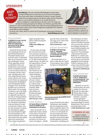 Titelbild der Ausgabe 100/2018 von LESERBRIEFE: BRIEF DES MONATS. Zeitschriften als Abo oder epaper bei United Kiosk online kaufen.