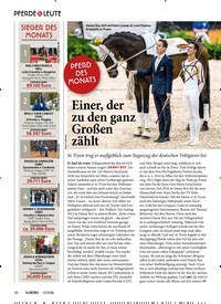 Titelbild der Ausgabe 110/2018 von PFERD DES MONATS: Einer, der zu den ganz Großen zählt. Zeitschriften als Abo oder epaper bei United Kiosk online kaufen.