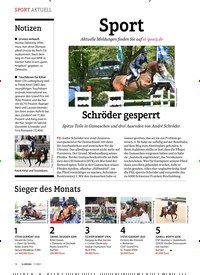 Titelbild der Ausgabe 110/2021 von Pferd des Monats. Zeitschriften als Abo oder epaper bei United Kiosk online kaufen.