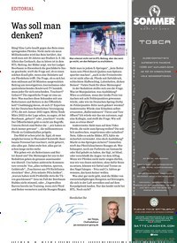 Titelbild der Ausgabe 30/2022 von Was soll man denken?. Zeitschriften als Abo oder epaper bei United Kiosk online kaufen.