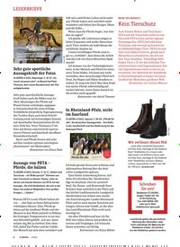 Titelbild der Ausgabe 50/2022 von Aussage von PETA – Pferde, die balzen. Zeitschriften als Abo oder epaper bei United Kiosk online kaufen.