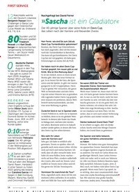 Titelbild der Ausgabe 100/2022 von »Sascha ist ein Gladiator«. Zeitschriften als Abo oder epaper bei United Kiosk online kaufen.