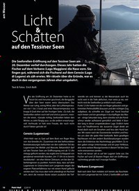 Titelbild der Ausgabe 2/2019 von Licht & Schatten auf den Tessiner Seen. Zeitschriften als Abo oder epaper bei United Kiosk online kaufen.