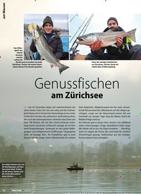 Titelbild der Ausgabe 2/2019 von Genussfischen am Zürichsee. Zeitschriften als Abo oder epaper bei United Kiosk online kaufen.