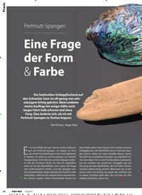 Titelbild der Ausgabe 12/2019 von Perlmutt-Spangen: Eine Frage der Form & Farbe. Zeitschriften als Abo oder epaper bei United Kiosk online kaufen.
