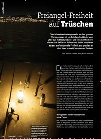 Titelbild der Ausgabe 1/2020 von Freiangel-Freiheit auf Trüschen. Zeitschriften als Abo oder epaper bei United Kiosk online kaufen.