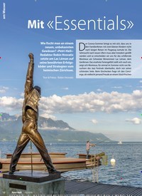 Titelbild der Ausgabe 10/2020 von Mit «Essentials» am neuen Gewässer. Zeitschriften als Abo oder epaper bei United Kiosk online kaufen.