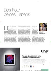 Titelbild der Ausgabe 8/2018 von Das Foto deines Lebens. Zeitschriften als Abo oder epaper bei United Kiosk online kaufen.