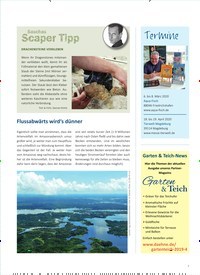 Titelbild der Ausgabe 1/2020 von Flussabwärts wird‘s dünner. Zeitschriften als Abo oder epaper bei United Kiosk online kaufen.
