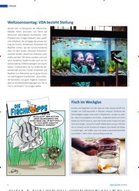 Titelbild der Ausgabe 6/2021 von Aquarienverein ist Flutopfer. Zeitschriften als Abo oder epaper bei United Kiosk online kaufen.