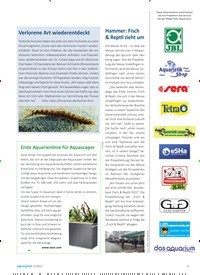 Titelbild der Ausgabe 2/2022 von Hammer: Fisch & Reptil zieht um. Zeitschriften als Abo oder epaper bei United Kiosk online kaufen.