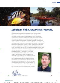 Titelbild der Ausgabe 4/2022 von Schalom, liebe Aquaristik-Freunde,. Zeitschriften als Abo oder epaper bei United Kiosk online kaufen.