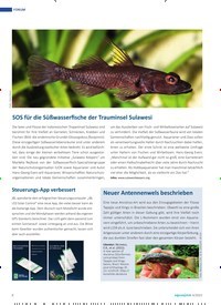 Titelbild der Ausgabe 4/2022 von SOS für die Süßwasserfische der Trauminsel Sulawesi. Zeitschriften als Abo oder epaper bei United Kiosk online kaufen.