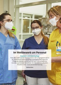 Titelbild der Ausgabe 3/2022 von Im Wettbewerb um Personal. Zeitschriften als Abo oder epaper bei United Kiosk online kaufen.