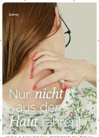 Titelbild der Ausgabe 1/2020 von Juckreiz: Nur nicht aus der: Haut fahren!. Zeitschriften als Abo oder epaper bei United Kiosk online kaufen.