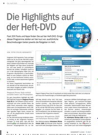 Titelbild der Ausgabe 5/2020 von Die Highlights auf der Heft-DVD. Zeitschriften als Abo oder epaper bei United Kiosk online kaufen.
