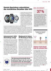 Titelbild der Ausgabe 8/2018 von Garmin-Sportuhren unterstützen das kontaktlose Bezahlen über NFC. Zeitschriften als Abo oder epaper bei United Kiosk online kaufen.