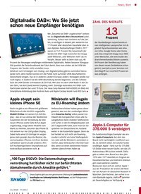 Titelbild der Ausgabe 11/2018 von Ministerin will Regeln zu EU-Roaming ändern. Zeitschriften als Abo oder epaper bei United Kiosk online kaufen.