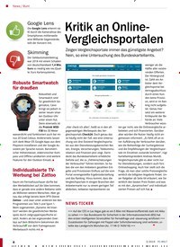 Titelbild der Ausgabe 3/2019 von Bunt: Kritik an Online- Vergleichsportalen. Zeitschriften als Abo oder epaper bei United Kiosk online kaufen.