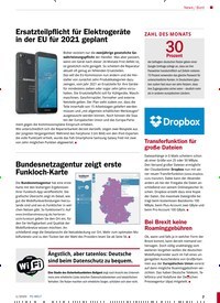 Titelbild der Ausgabe 1/2020 von Bundesnetzagentur zeigt erste Funkloch-Karte. Zeitschriften als Abo oder epaper bei United Kiosk online kaufen.