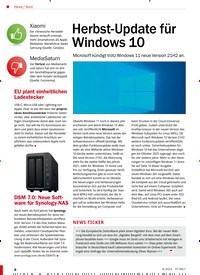 Titelbild der Ausgabe 9/2021 von Online - Backup schützt vor Hochwasser, Feuer und Einbruch. Zeitschriften als Abo oder epaper bei United Kiosk online kaufen.