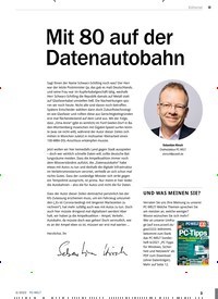 Titelbild der Ausgabe 3/2022 von Mit 80 auf der Datenautobahn. Zeitschriften als Abo oder epaper bei United Kiosk online kaufen.