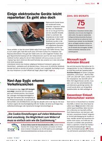 Titelbild der Ausgabe 3/2022 von Einige elektronische Geräte leicht reparierbar: Es geht also doch. Zeitschriften als Abo oder epaper bei United Kiosk online kaufen.