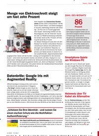 Titelbild der Ausgabe 4/2022 von Menge von Elektroschrott steigt um fast zehn Prozent. Zeitschriften als Abo oder epaper bei United Kiosk online kaufen.