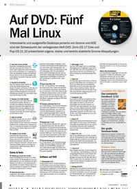 Titelbild der Ausgabe 3/2022 von Auf DVD: Fünf Mal Linux. Zeitschriften als Abo oder epaper bei United Kiosk online kaufen.