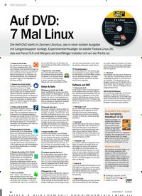 Titelbild der Ausgabe 4/2022 von Auf DVD: 7 Mal Linux. Zeitschriften als Abo oder epaper bei United Kiosk online kaufen.