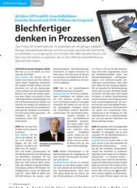 Titelbild der Ausgabe 8/2020 von 40 Jahre SPI GmbH: Geschäftsführer Jeanette Rouvel und Dirk Vollmer im Gespräch: Blechfertiger denken in Prozessen. Zeitschriften als Abo oder epaper bei United Kiosk online kaufen.