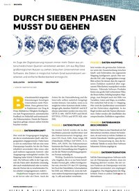 Titelbild der Ausgabe 1/2019 von BIG DATA: DURCH SIEBEN PHASEN MUSST DU GEHEN. Zeitschriften als Abo oder epaper bei United Kiosk online kaufen.