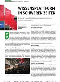 Titelbild der Ausgabe 3/2022 von WISSENSPLATTFORM IN SCHWEREN ZEITEN. Zeitschriften als Abo oder epaper bei United Kiosk online kaufen.