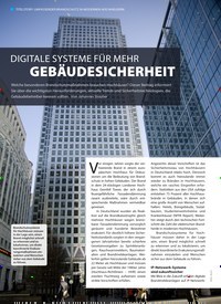 Titelbild der Ausgabe 3/2022 von DIGITALE SYSTEME FÜR MEHR GEBÄUDESICHERHEIT. Zeitschriften als Abo oder epaper bei United Kiosk online kaufen.