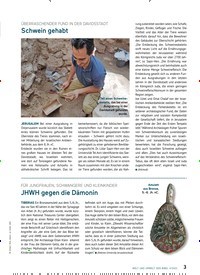 Titelbild der Ausgabe 4/2021 von Jerusalems alte Stadtmauer steht noch!. Zeitschriften als Abo oder epaper bei United Kiosk online kaufen.