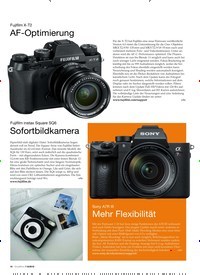 Titelbild der Ausgabe 8/2018 von Fujifilm X-T2: AF-Optimierung. Zeitschriften als Abo oder epaper bei United Kiosk online kaufen.